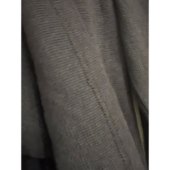 REAL TREE Mens Large 42/44 Olive Green Waffle Knit Long Sleeve Shirt - Picture 7 of 8